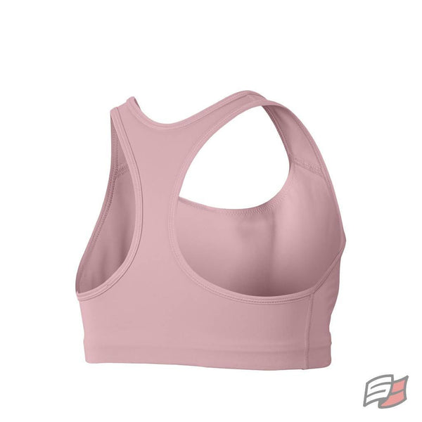 Nike BV3636-631 Swoosh Bra PAD Sports Bra Womens Pink Glaze/Pure/(White) S  at  Women's Clothing store