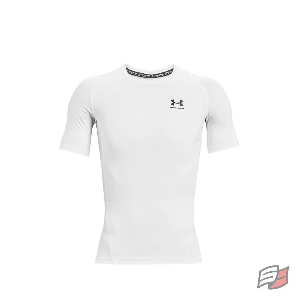 Under Armour - Tee Shirt Compression 1361518 Blanc 