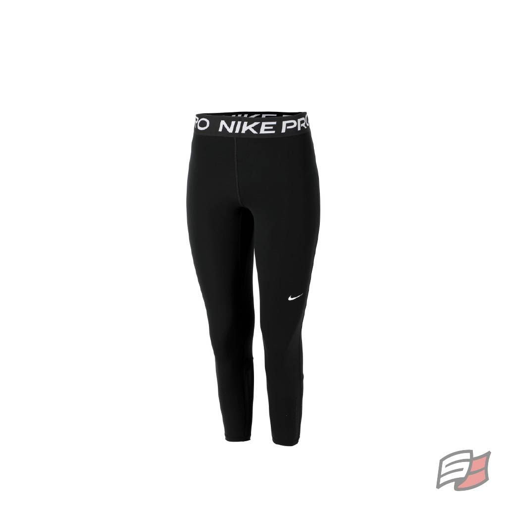 Nike Pro 365 Mid-rise Crop Training Legging Tight Fit Fitting Gray
