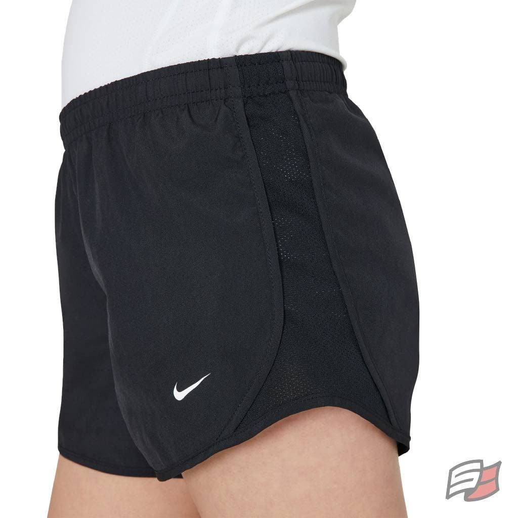 Girls Youth Nike Dri Fit Tempo Athletic Shorts 327358 Black Multi Size 6  for sale online