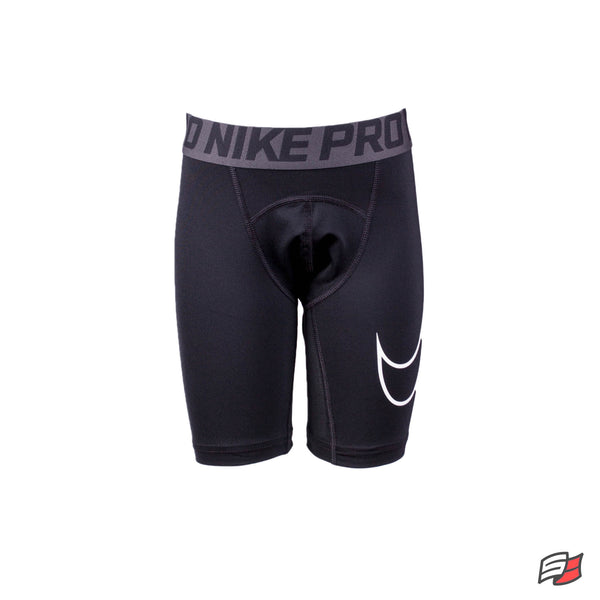 Nike Pro Youth Core Compression Slider Shorts - White