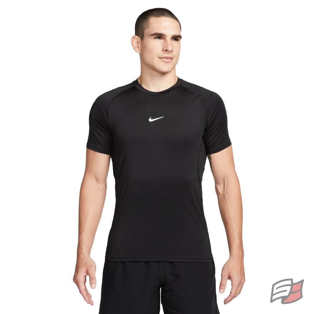 Buy Nike Men Black AS M NP TOP SL COMP Solid Round Neck T Shirt - Tshirts  for Men 2194240